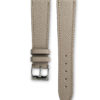 Grained Classic Taupe Beige leather watch strap - tone on tone stitching - LUGS brand