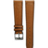 Smooth Classic Barenia light brown tan leather watch strap - tone on tone stitching - LUGS brand